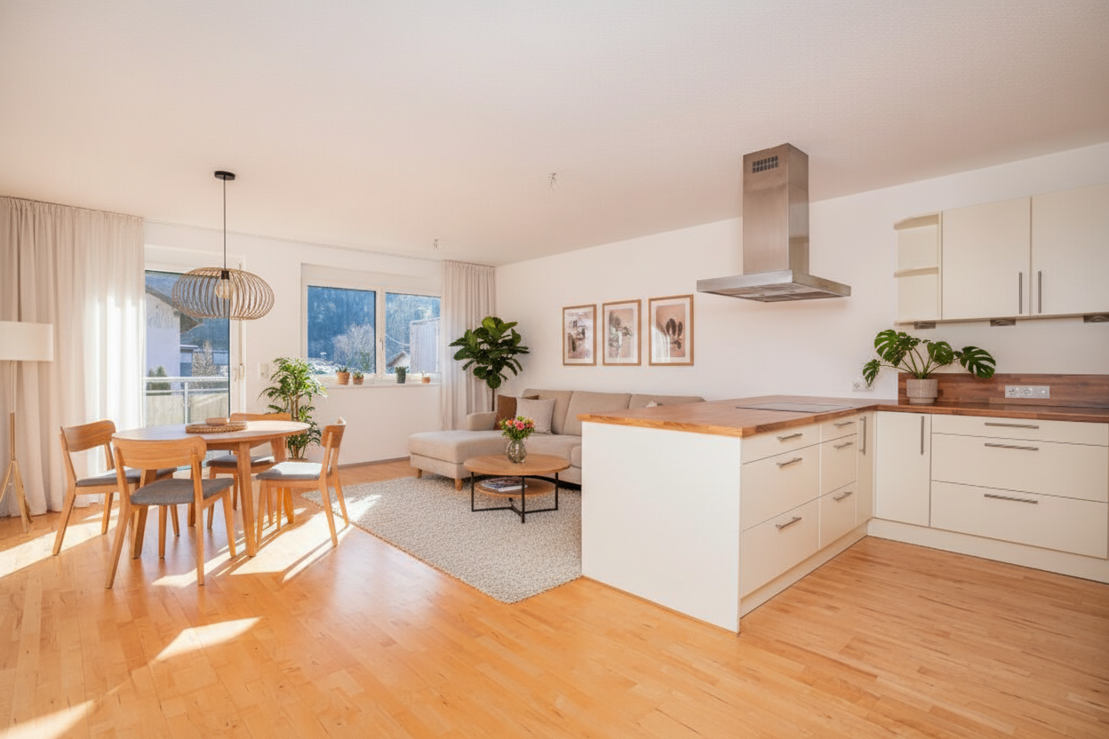 Kompakte 2 Zi.Wohnung mit Terrasse nach Süden